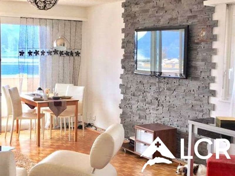 Meravigliosa casa arredata a breve termine 3,5 locali // 2 camere // Balcone con vista lago (3)