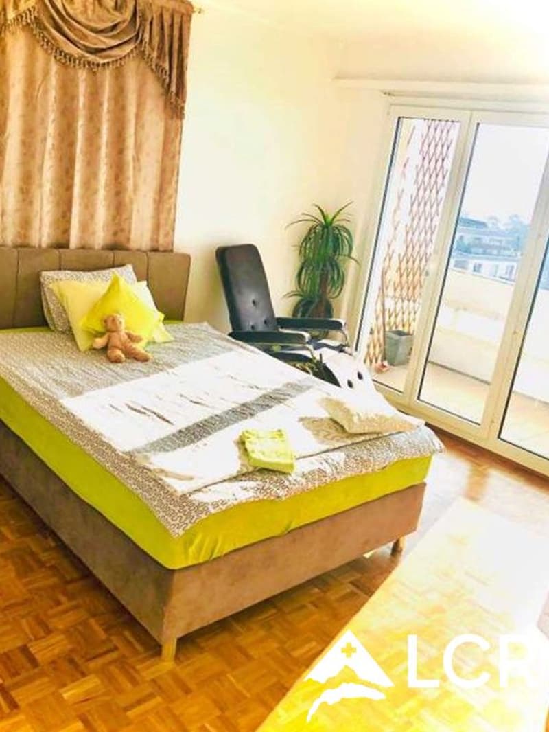 Meravigliosa casa arredata a breve termine 3,5 locali // 2 camere // Balcone con vista lago (8)