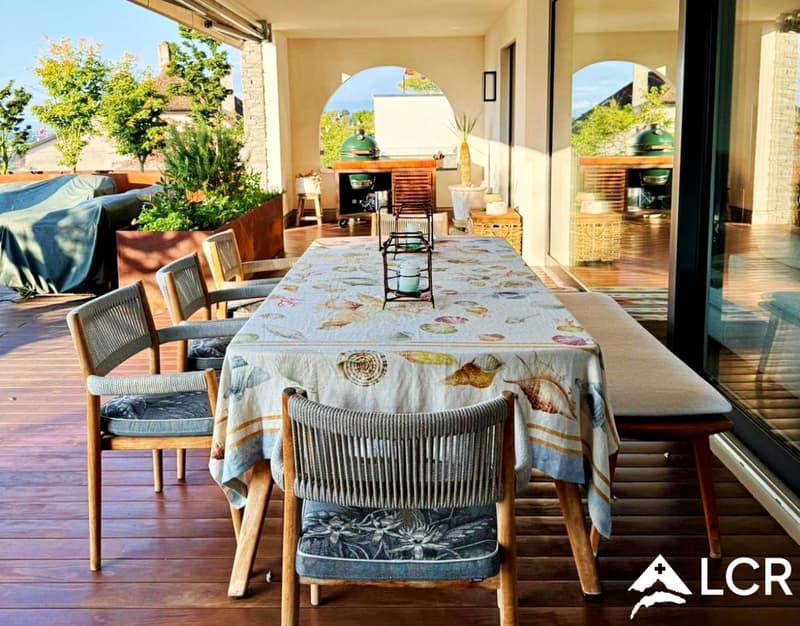 Meraviglioso appartamento arredato di 2 camere vicino a Nyon e Gland (4)