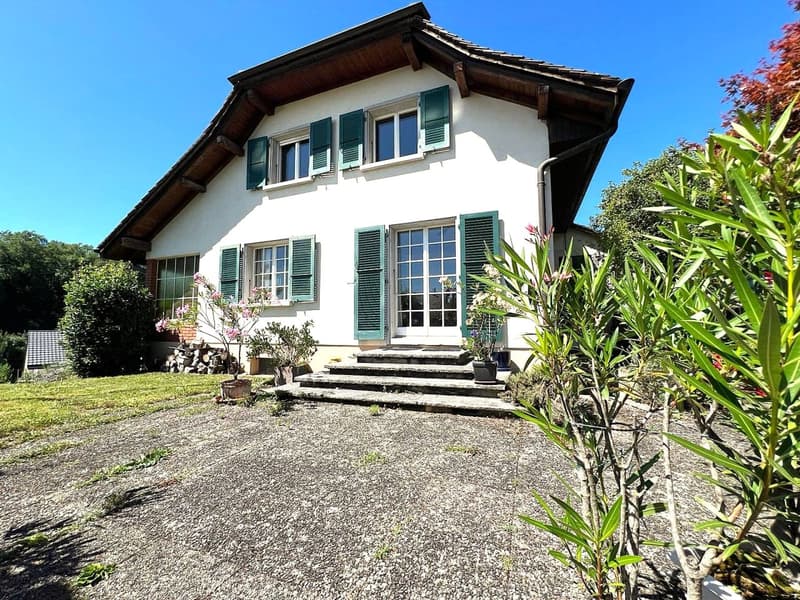 Bella casa individuale con 6.5 locali / 4 camere da letto / 3 bagni / 1 balcone / Grande giardino di 1150m² / 2 box (11)