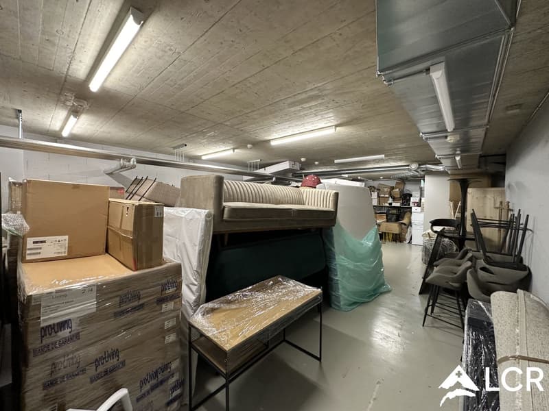 Secure 170m2 space for rent in Morges: ideal for storage or depot, direct highway access (7)