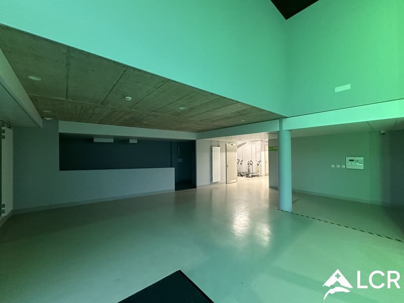 Secure 170m2 space for rent in Morges: ideal for storage or depot, direct highway access (3)