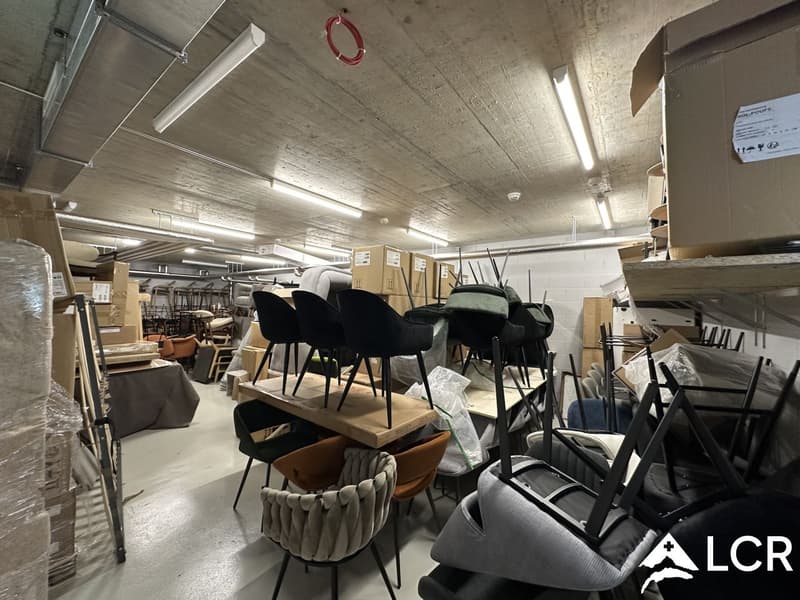 Secure 170m2 space for rent in Morges: ideal for storage or depot, direct highway access (6)