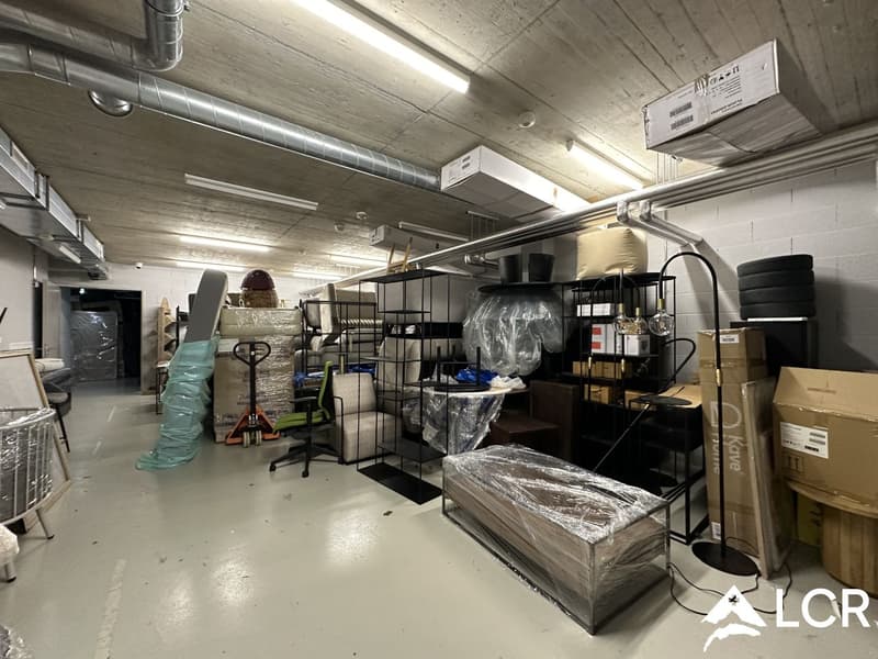 Secure 170m2 space for rent in Morges: ideal for storage or depot, direct highway access (5)