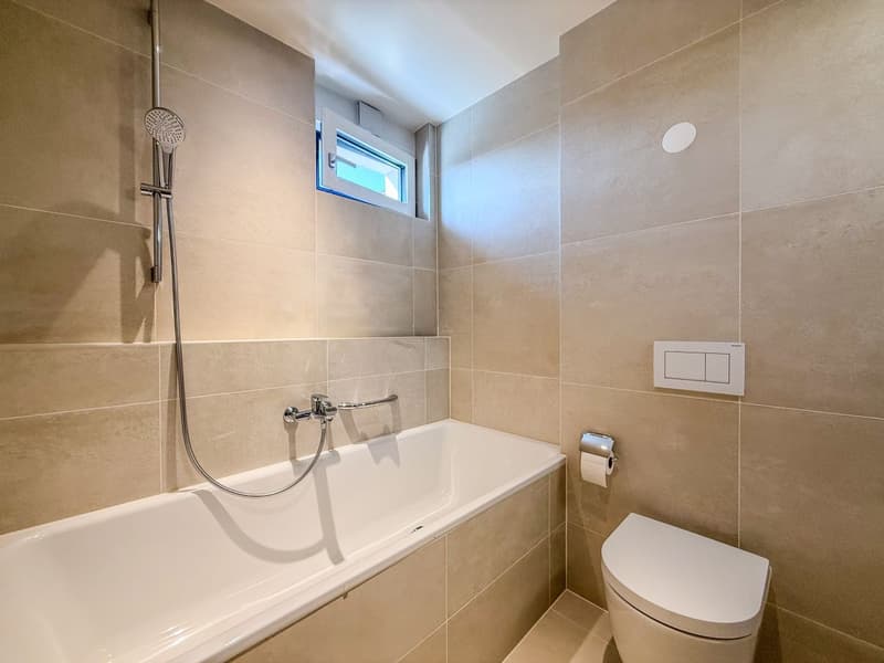 CON CLIMATIZZAZIONE INTEGRATA - Grande appartamento di 4.5 locali di 130m² PPE - Terrazza di 25m² (9)