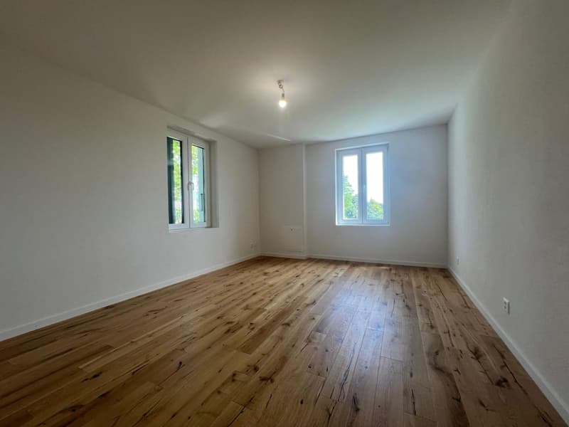 New triplex of 4.5 rooms / 3 bedrooms / 2 bathrooms / Balcony / Private garden (5)
