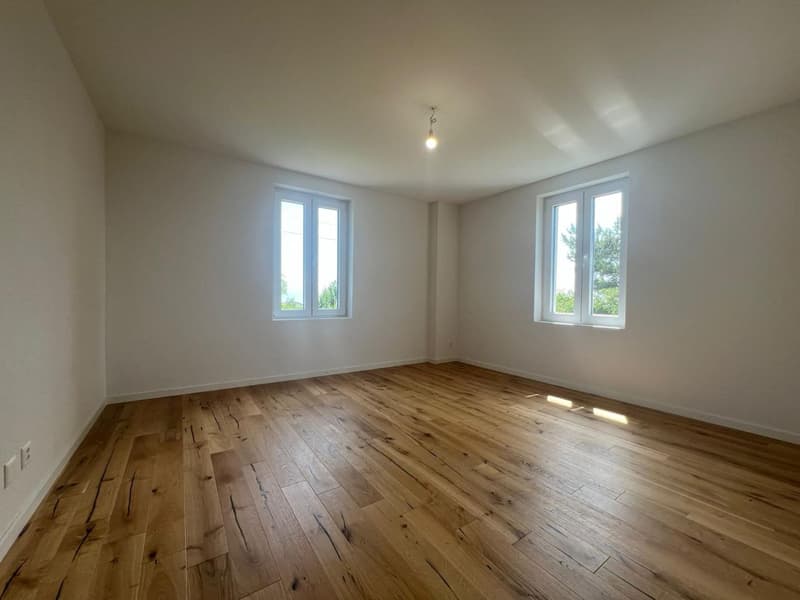 New triplex of 4.5 rooms / 3 bedrooms / 2 bathrooms / Balcony / Private garden (6)
