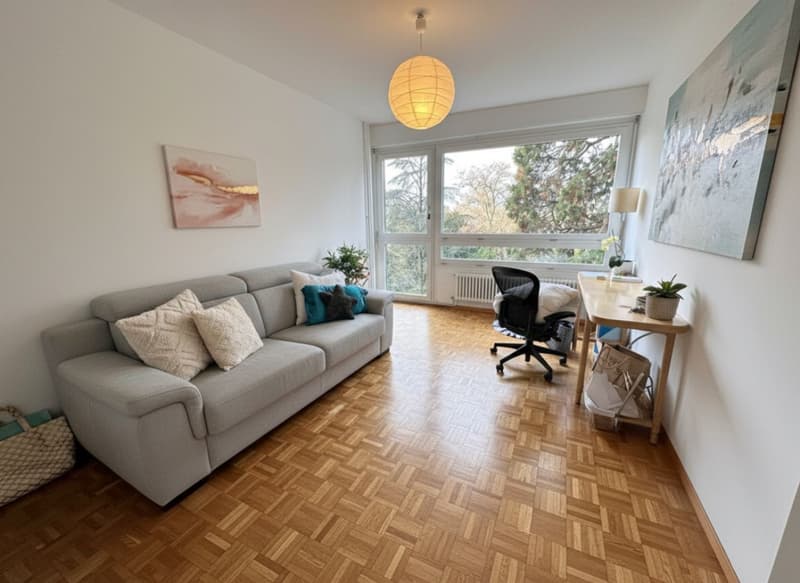 Sublet - Beautiful furnished apartment of 7.5 rooms / 4 bedrooms / Balcony (9)