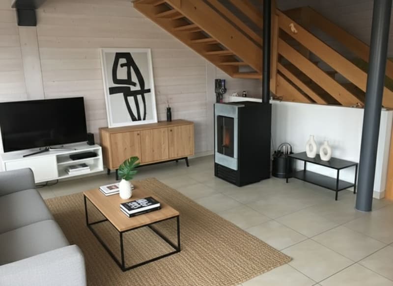 For rent - Charming village house with 4.5 rooms in Concise - 3 bedrooms-2 bathrooms (3)