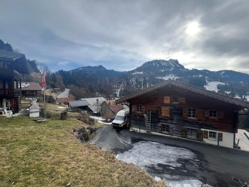 Beautiful chalet to renovate in Ormont-Dessous (4)
