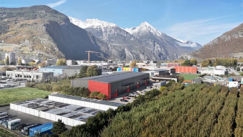 Industrial hall for sale in Martigny - High-yield investment opportunity (1)