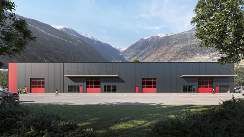 Industrial hall for sale in Martigny - High-yield investment opportunity (2)