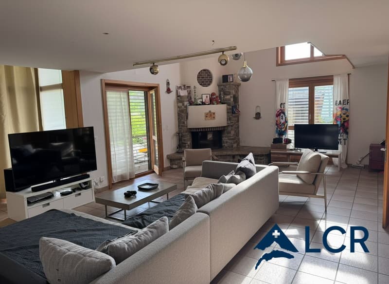 Spacious family house with 6.5 rooms and garden - Treyvaux (Pratzey) (4)