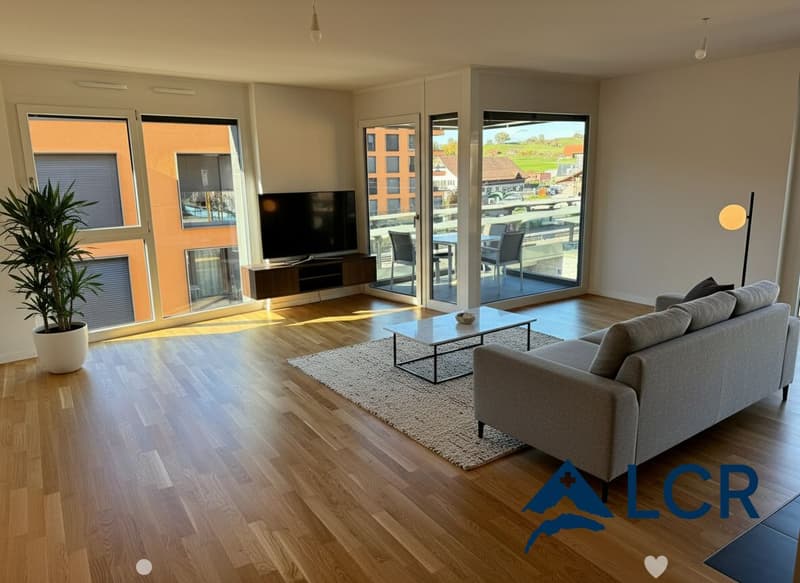 Schönes neues 3.5-Zimmer-Apartment im letzten Stock - Châtel-St-Denis (1)