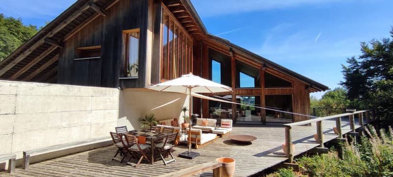 Magnifique Villa mit 3 Zimmern am Waldrand in Saint-Cergue (1)