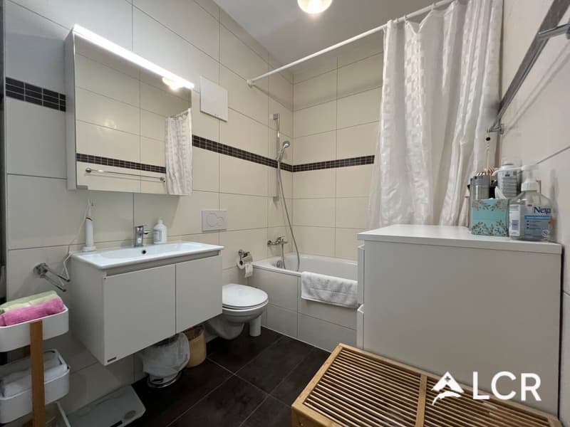 Prächtige 3.5-Zimmer-Wohnung mit 2 Schlafzimmern, 1 Badezimmer, 1 Balkon und 1 Terrasse (11)