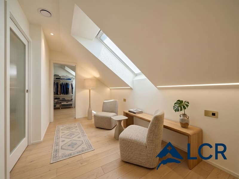 Splendid 4.5-room duplex penthouse - Lake view - 5 minutes from Morges (12)