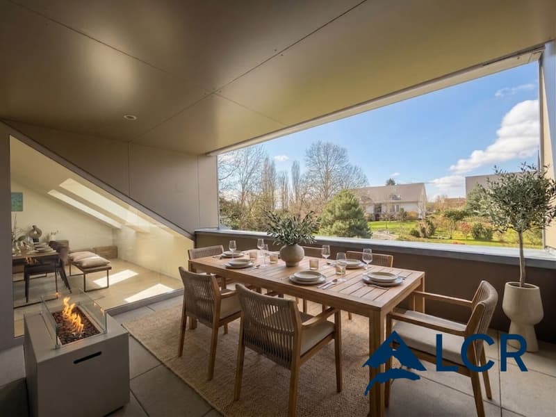 Splendid 4.5-room duplex penthouse - Lake view - 5 minutes from Morges (9)