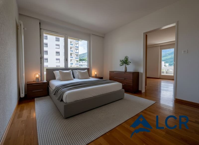 Bel appartement de 4.5P / 3 CHB / 1 SDB / 2 Balcons (6)