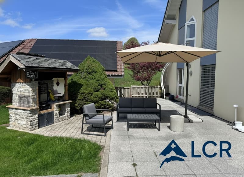 Ampia casa familiare di 6.5 locali con giardino - Treyvaux (Pratzey) (1)