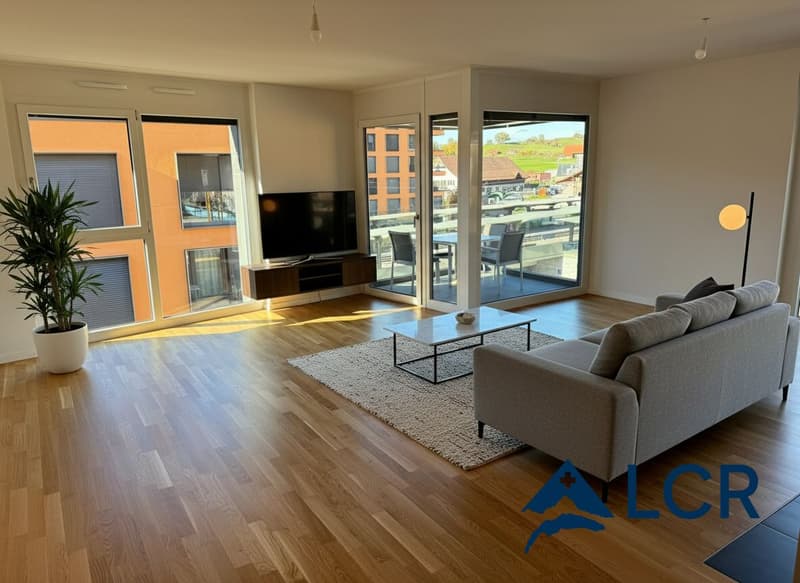 Bellissimo appartamento recente di 3.5 locali all'ultimo piano - Châtel-St-Denis (1)