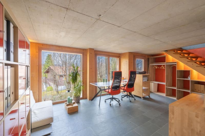 Magnifica villa di architetto con 3 camere sul bordo del bosco a Saint-Cergue (13)