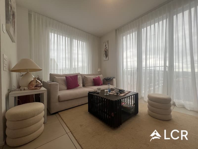 Meraviglioso appartamento di 3.5 locali con 2 camere da letto, 1 bagno, 1 balcone e 1 terrazza (2)