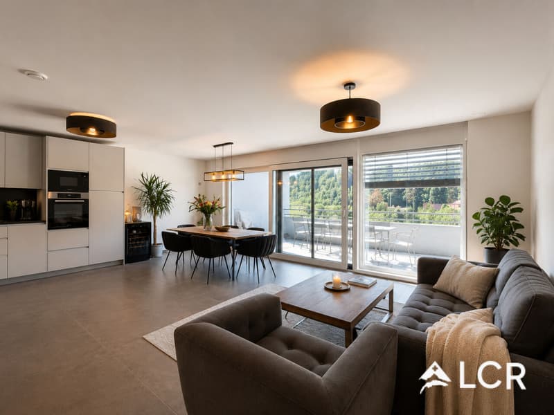 Magnifico attico di 3,5 locali con terrazza di 30 m² - Puidoux (2)