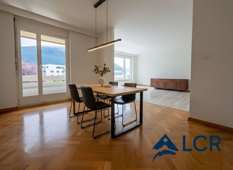 Schönes Apartment mit 4.5 Zimmern / 3 Schlafzimmern / 1 Badezimmer / 2 Balkonen (3)