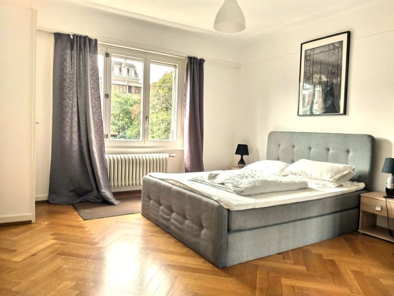 Bello appartamento arredato a Losanna / 3.5 locali / 2 camere da letto / 1 bagno / 1 balcone (9)