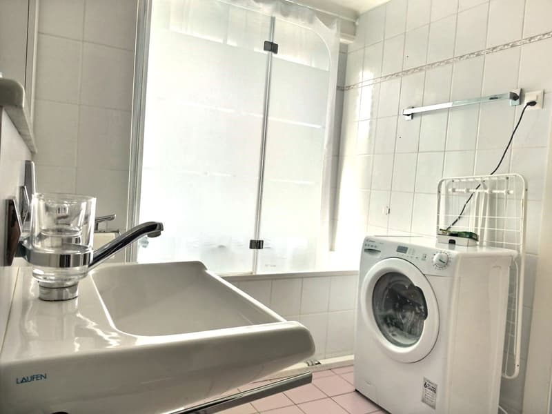 Bello appartamento arredato a Losanna / 3.5 locali / 2 camere da letto / 1 bagno / 1 balcone (12)