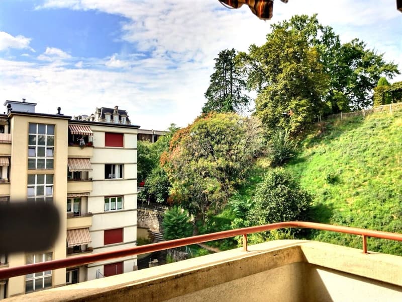 Bello appartamento arredato a Losanna / 3.5 locali / 2 camere da letto / 1 bagno / 1 balcone (13)