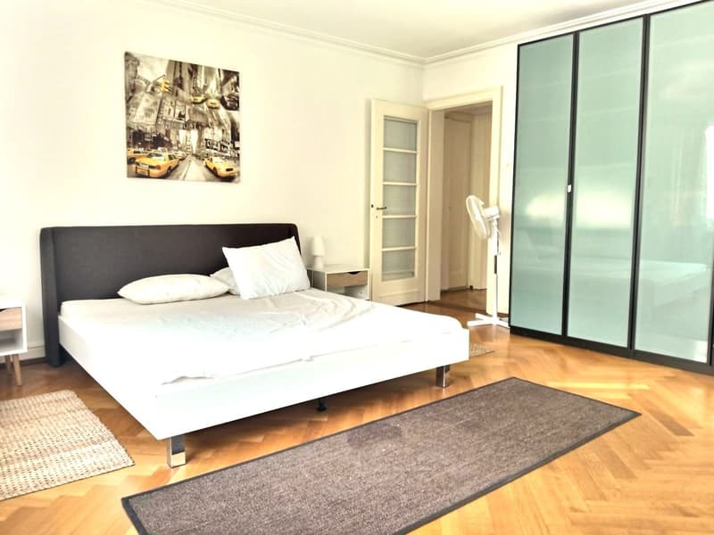 Bello appartamento arredato a Losanna / 3.5 locali / 2 camere da letto / 1 bagno / 1 balcone (8)