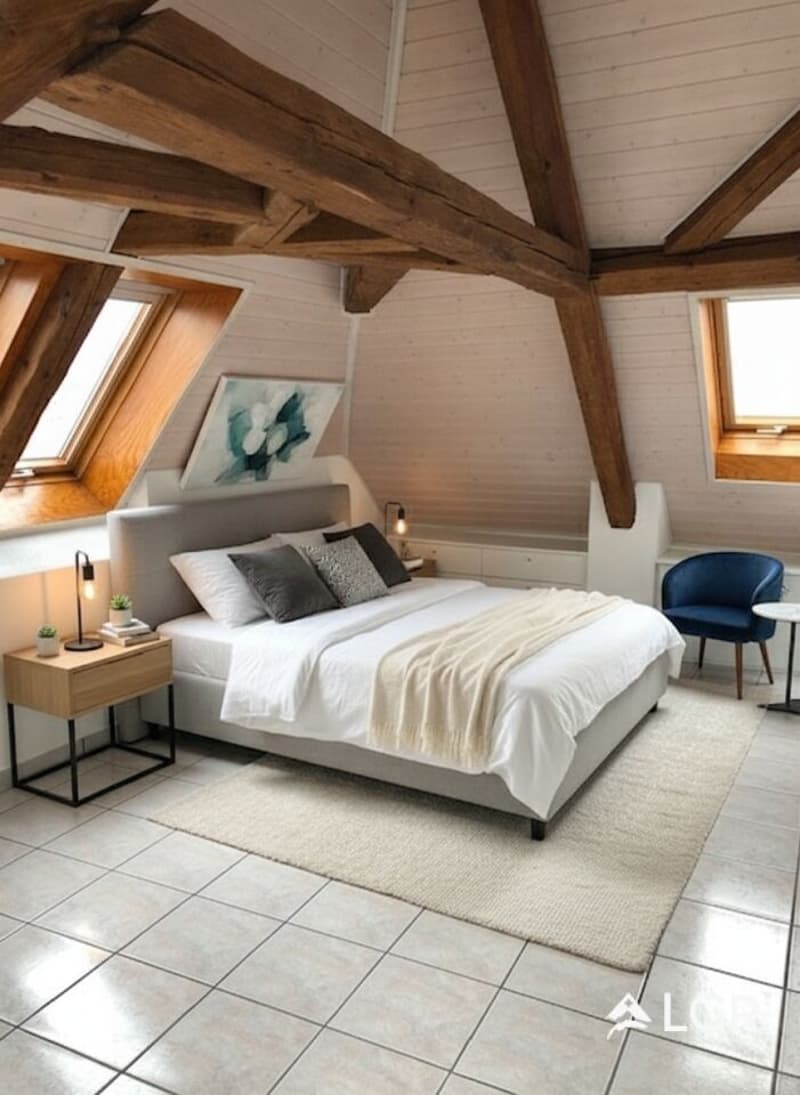 Bello duplex a Coffrane, 3.5 locali (3)