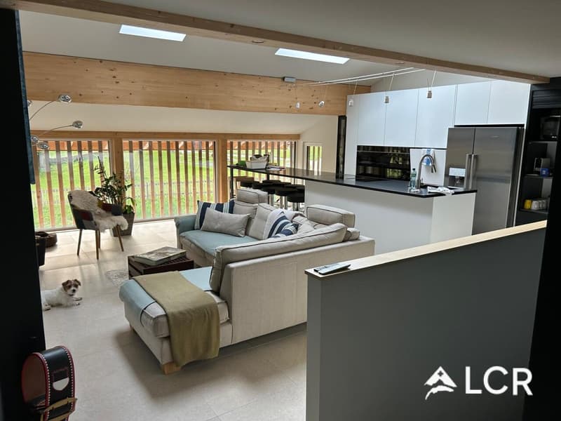 Schönes neues 4-Zimmer-Apartment mit Garten - Attalens (2)