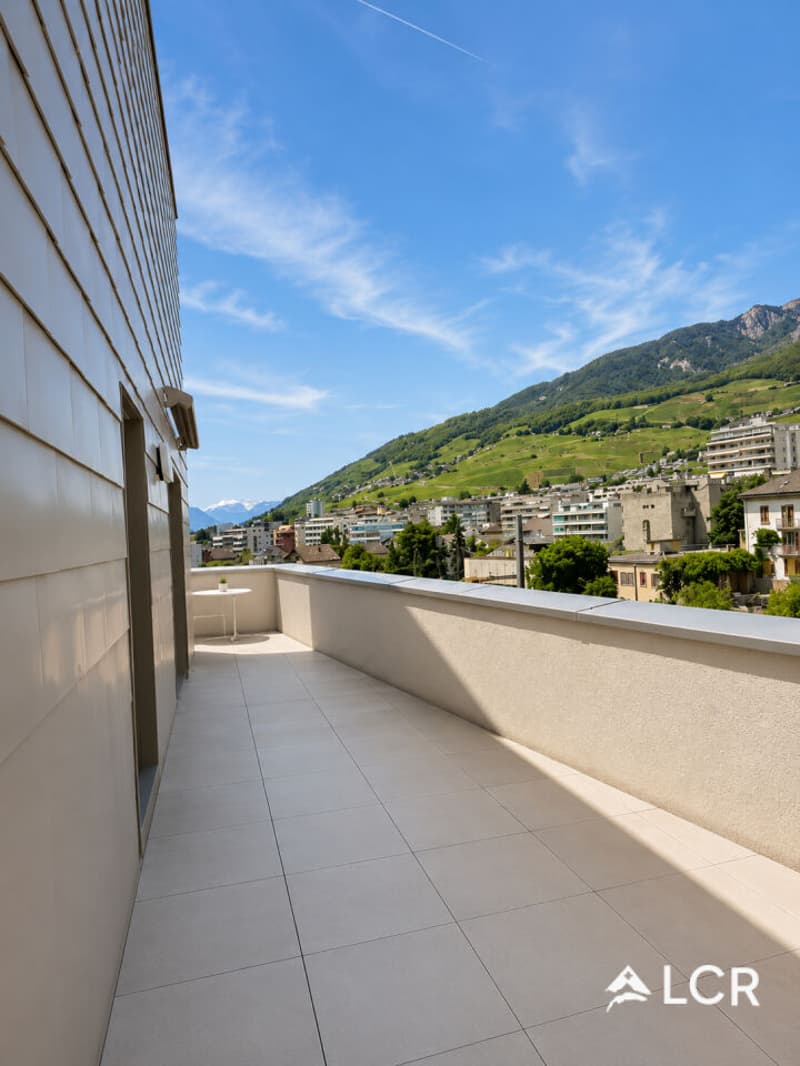 Magnifico Attico in Duplex di 4.5 locali / 3 camere da letto / 3 bagni / 1 grande terrazza / vista magnifica (10)