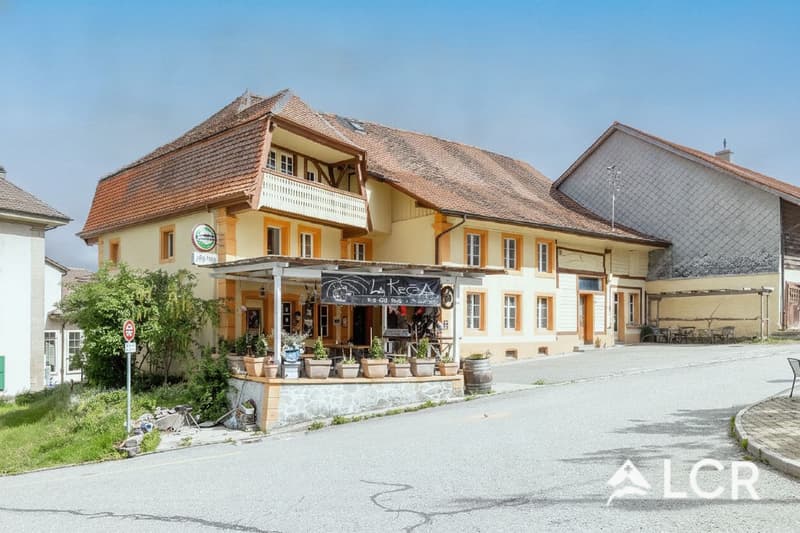 Thierrens (Vaud) - Immeuble de caractère avec projet de transformation en 8 appartements PPE (3)
