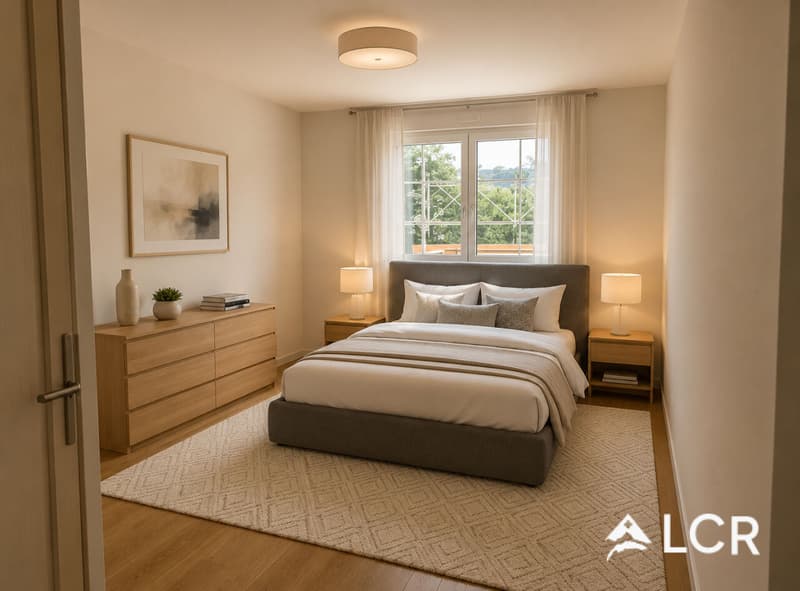 Schönes neues 2.5-Zimmer-Apartment / 1 Schlafzimmer / 1 Badezimmer / 1 Balkon (3)