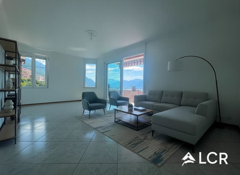 Prächtige 5.5-Zimmer-Wohnung / 3 Schlafzimmer / 1 Badezimmer / 1 Balkon mit atemberaubendem Blick auf den See / DANKE für das sorgfältige Lesen des Textes (4)