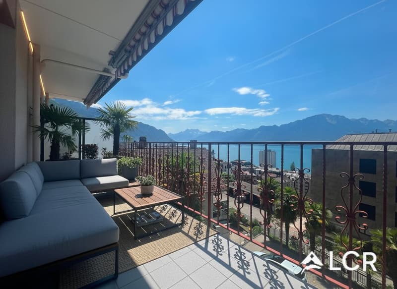 Prächtige 5.5-Zimmer-Wohnung / 3 Schlafzimmer / 1 Badezimmer / 1 Balkon mit atemberaubendem Blick auf den See / DANKE für das sorgfältige Lesen des Textes (1)