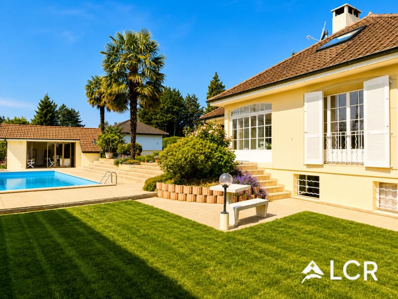 Magnifique maison familiale 8,5p / Jardin avec piscine et appartement indépendant (3)