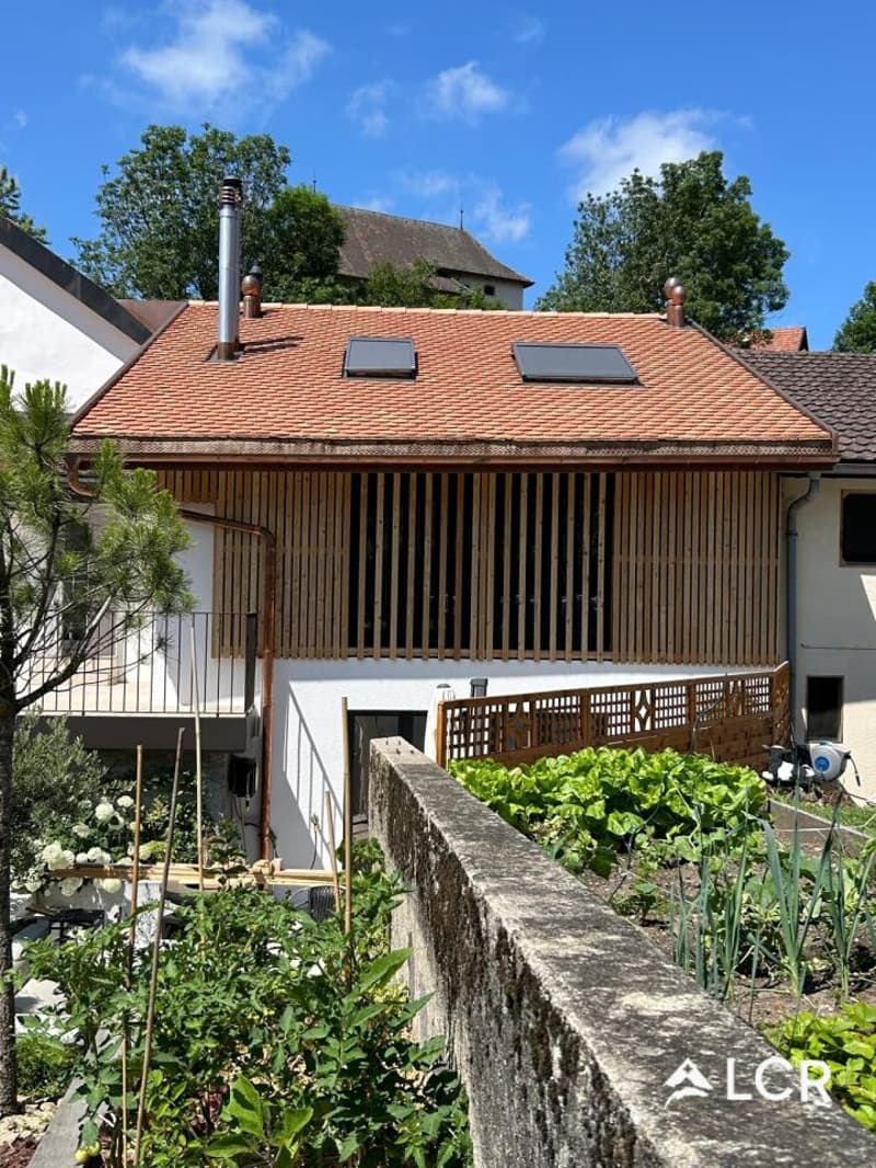 Superbe appartement neuf de 4 pièces avec jardin - Attalens (12)