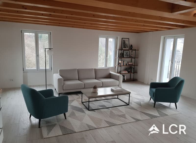 Bel appartement de 5.5P / 4 CHB / 2 SDB / 2 Balcons (1)