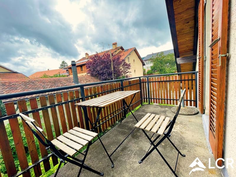 Joli appartement de 2.5 pièces avec balcon au calme à Marchissy (7)