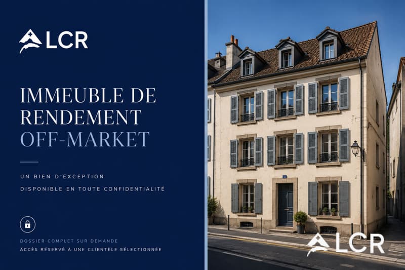 Immeuble de rendement OFF-MARKET (1)