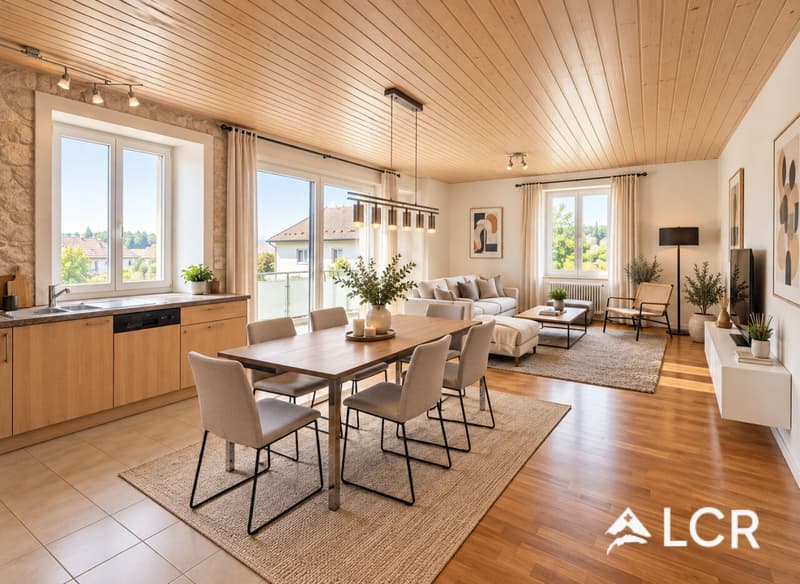 Bel appartement de 4.5p à Bioux (1)