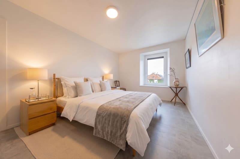 Splendide duplex de 6,5 pièces en attique - Vue sur le Mont-Blanc - 10 minutes de Nyon (8)