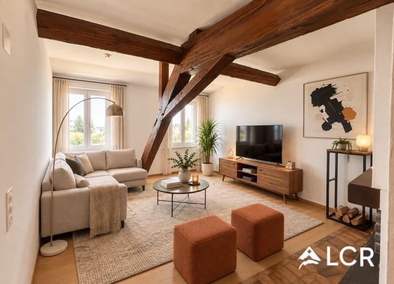 Bel appartement de 2.5p à St-Gingolph (1)