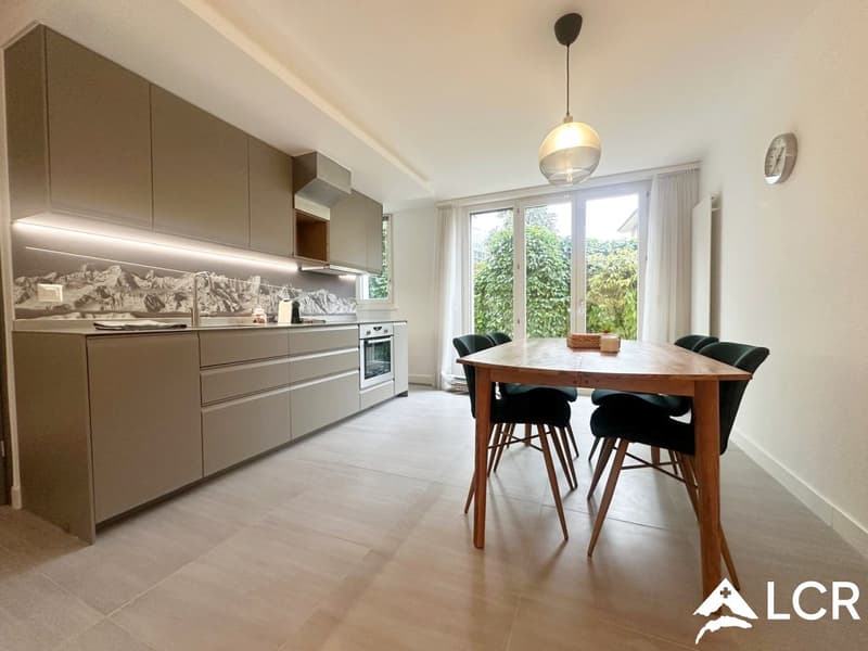 Magnifique 3,5 pièces meublé avec terrasse et petit jardin (2)