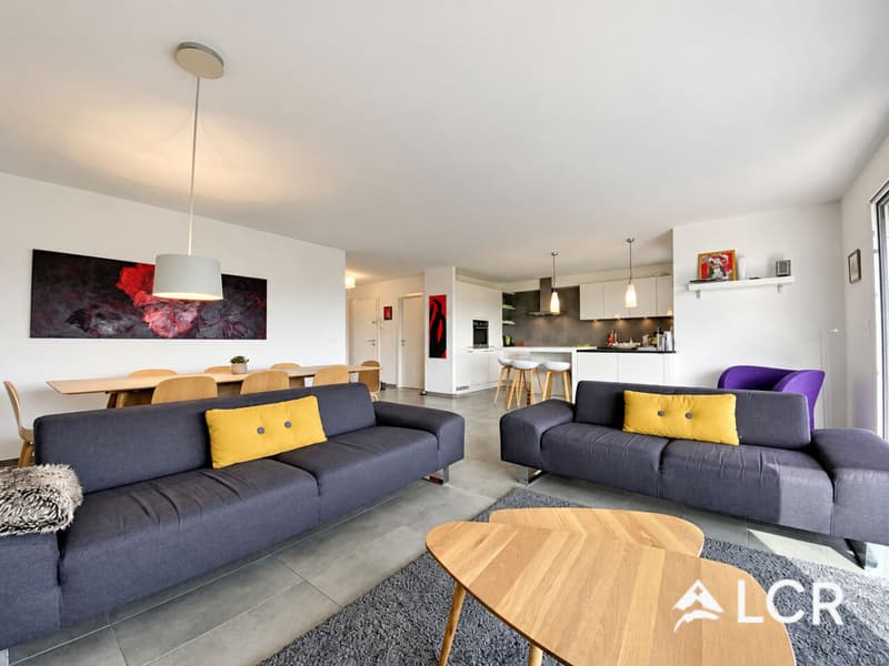 Magnifique appartement meublé de 4,5 pièces - Terrasse - Vue lac (5)